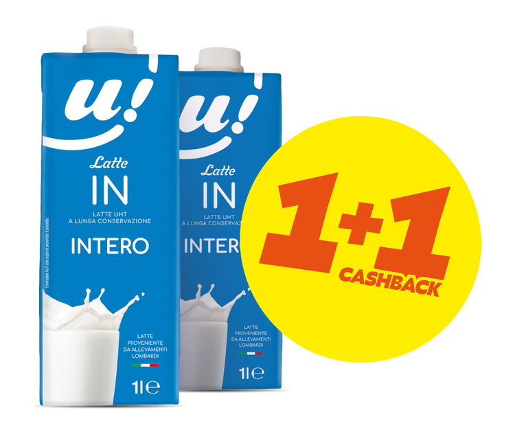 promo chashback prodotti U