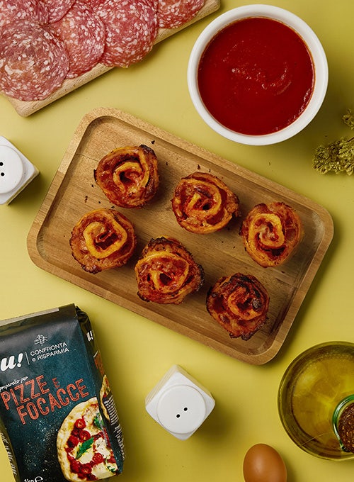 Pizza roll: rotoli di pizza da gustare caldi