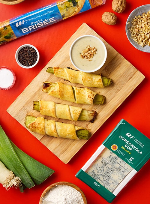 Porri in salsa di gorgonzola: un mix irresistibile!