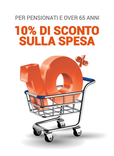 Approfitta dello sconto pensionati all&#39;U2 Supermercato!