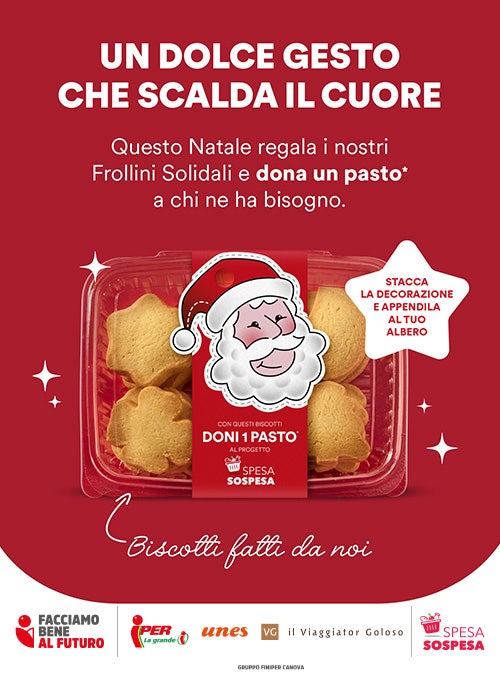 Deliziosi biscotti solidali per un Natale speciale