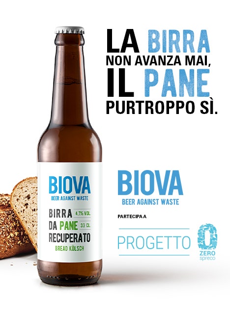 La birra Biova contro lo spreco alimentare!