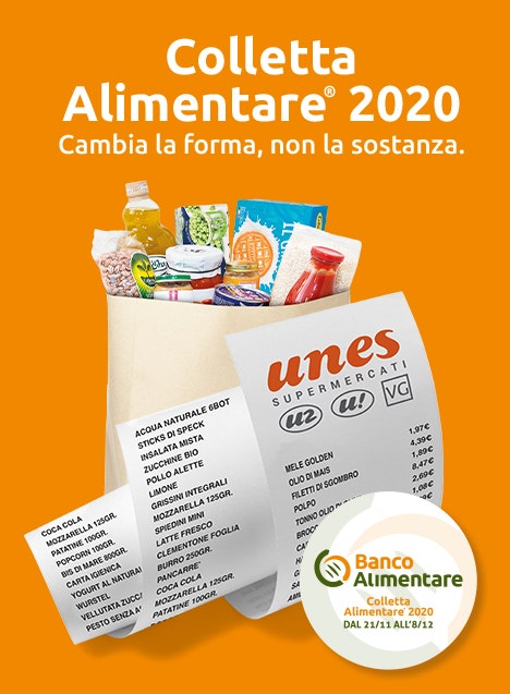 Nuova forma per la Colletta alimentare 2020: stessa sostanza
