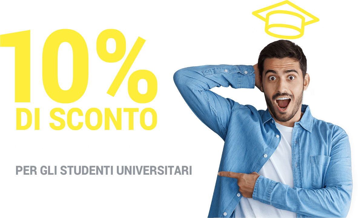 10% di sconto sulla spesa per gli studenti universitari