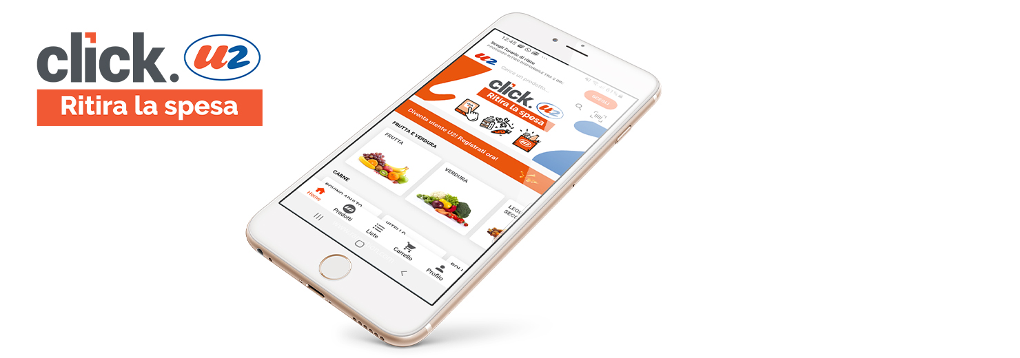 U2 Supermercato di Torino si rinnova e arriva click.U2 Ritira la Spesa