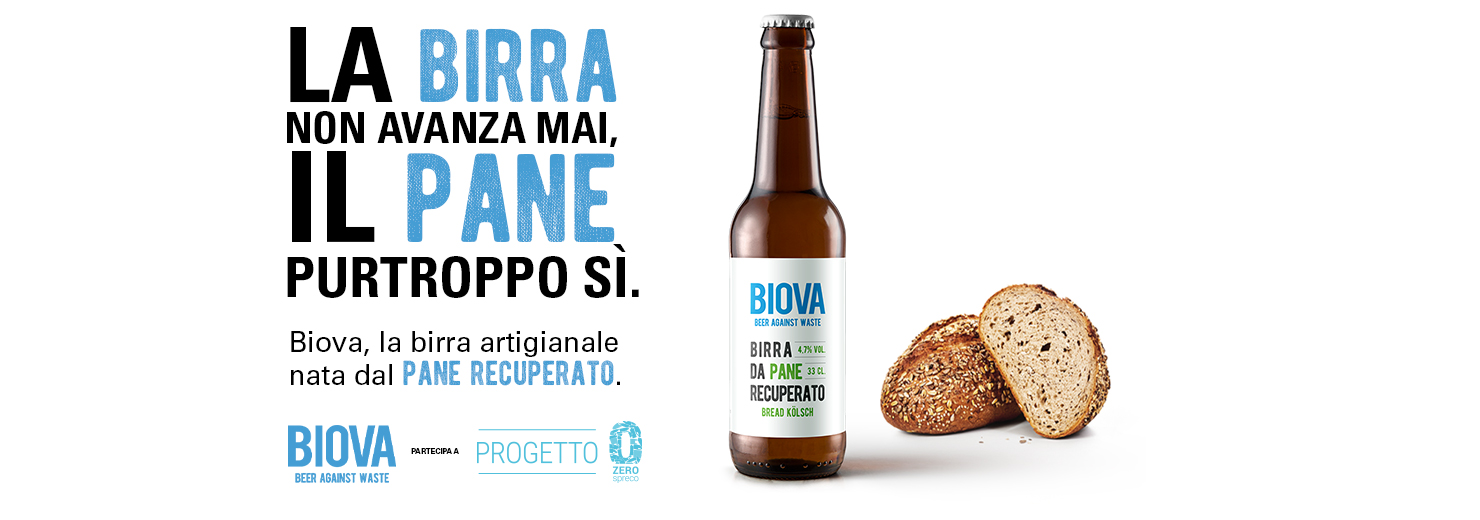 Birra Biova: la birra contro lo spreco alimentare
