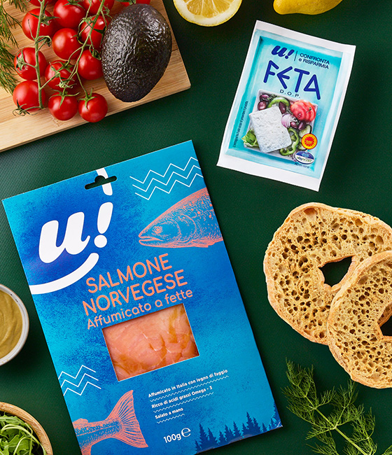 Frisella salmone e avocado